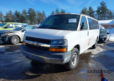 2007 Chevrolet Express Ls from USA, damaged, VIN 1GAHG39U571242236